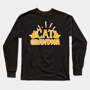 Cat Grandma 2 Long Sleeve T-Shirt